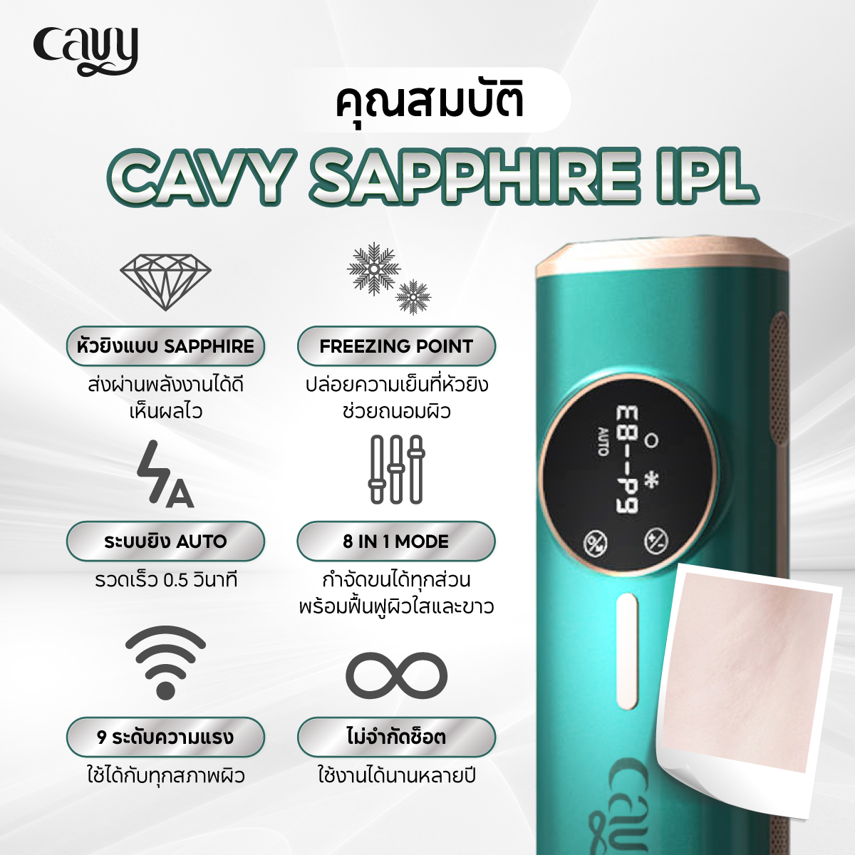 CAVY Sapphire IPL
