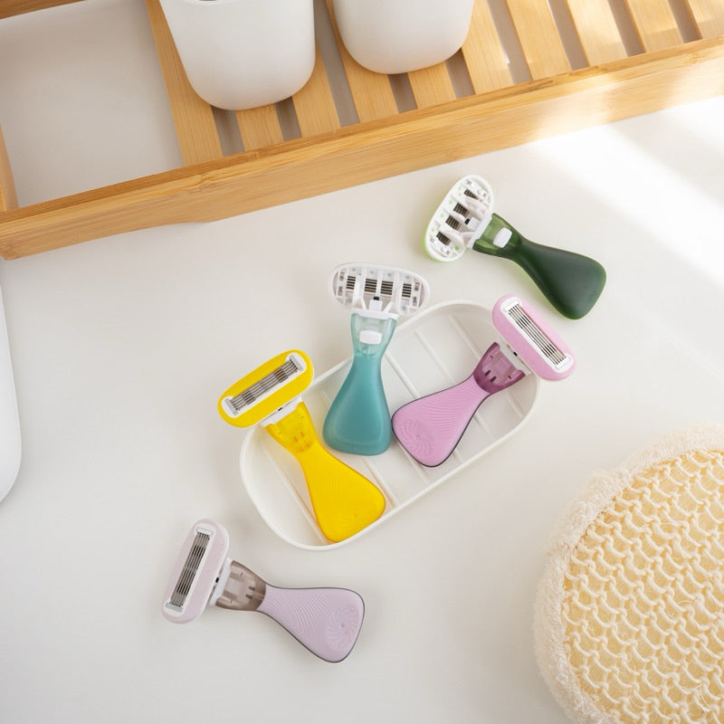 CAVY RAZOR FOR SENSITIVE SKIN มีดโกนหัวมอยเจอไรเซอร์ 5 ใบมีด เกรดคุณภาพ