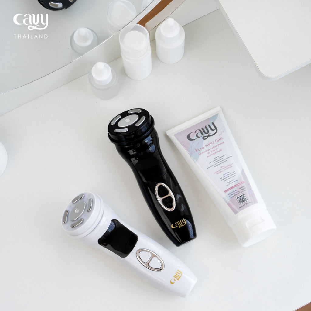 CAVY BIG SET (รวมตัวท็อป) CAVY SAPPHIRE IPL & SMART HIFU & NEW EYESHINER - รับประกัน 1 ปี